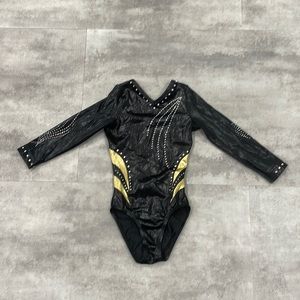 Children’s intermediate, alpha factor, competition leotard